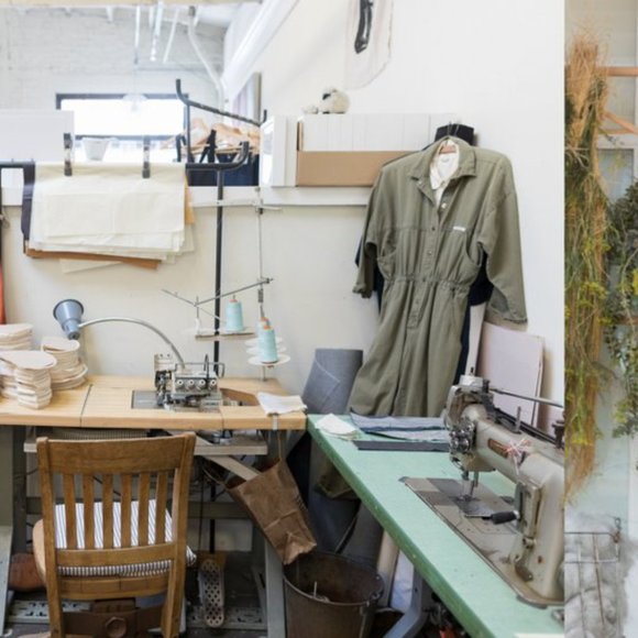 Cream/White GDS Cloth Goods Climate Beneficial Wool jumpsuit - Picture 9 of 10